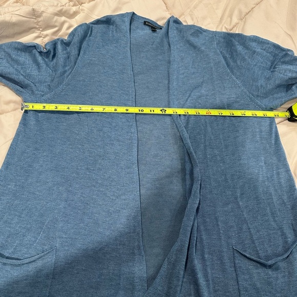 Eileen Fisher Women's Open Front Cardigan Sweater - Size LG - Picture 9 of 9